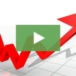 clickable video thumbnail depicting a red arrow showing the trend of inflation