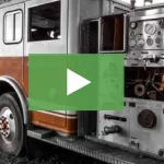 clickable video thumbnail showing a parked fire truck