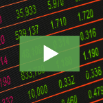 clickable video thumbnail depicting the rise and fall of the stock market numbers