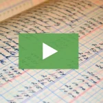 clickable video thumbnail showing a handwritten budgeting sheet