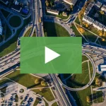 clickable video thumbnail showing an interstate highway interchange