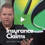 clickable video thumbnail showing a resource center employee talking about how insurance claims work