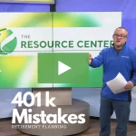 clickable video thumbnail showing bruce porter talking on TV about 401k mistakes