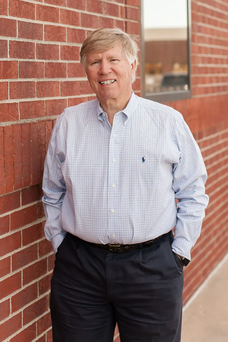 professional photo of the resource center employee named Bill Helfrecht